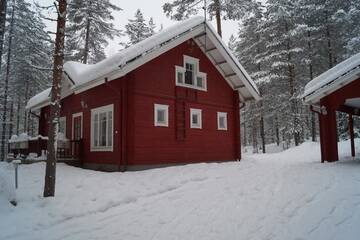 Фото номера Дом с 2 спальнями Дома для отпуска Heidihaus г. Нурмес 8