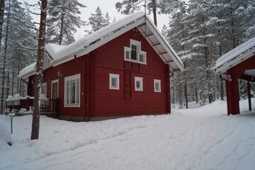 Фото номера Дом с 2 спальнями Дома для отпуска Heidihaus г. Нурмес 64